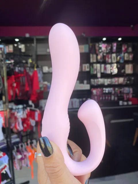 Vibrador Strapless com Dois Motores e 10 Modos de Vibração