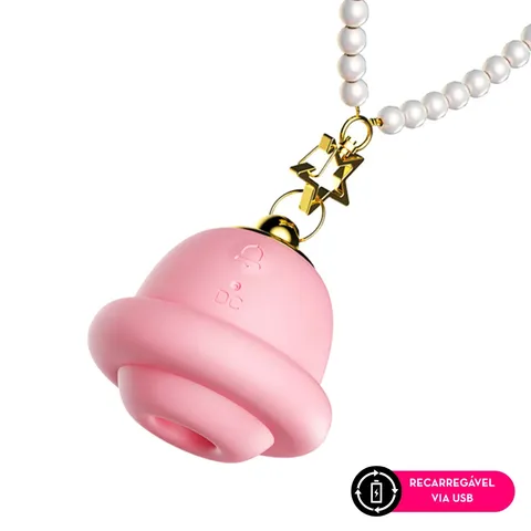 Vibrador de clitóris com pulsação – recarregável – Ref. 126756