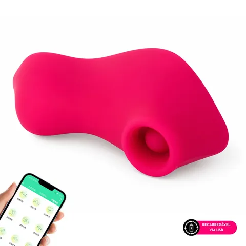 Vibrador de calcinha com pulsação por aplicativo – recarregável