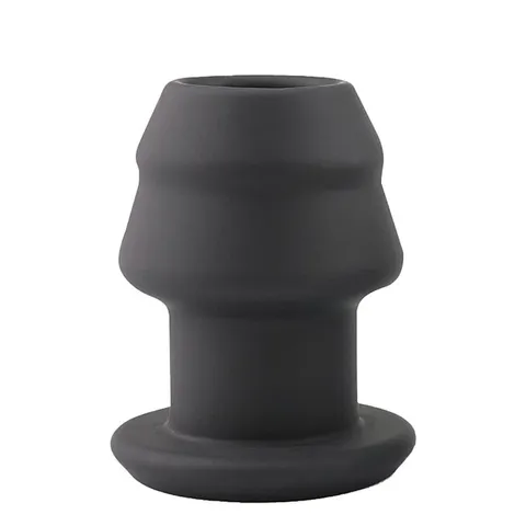 Plug Anal Vazado em Silicone - 9.8 x 4.6 cm