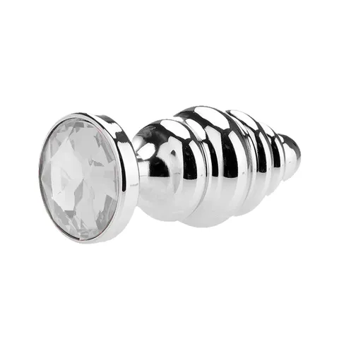 Plug Anal de Metal Espiral – Tamanho G