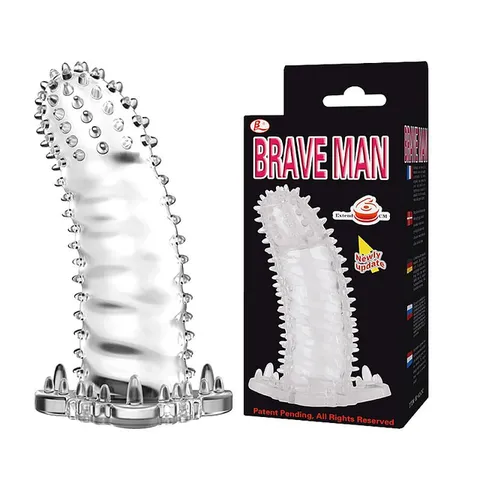 Capa Peniana com Textura - Brave Man