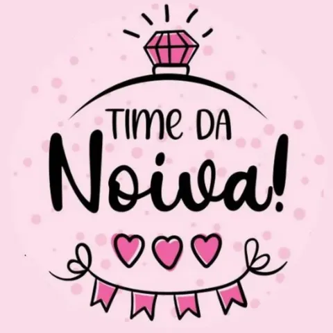 24 Adesivos Time da Noiva (Despedida de Solteira e Chá de Lingerie) 5 x 5 cm