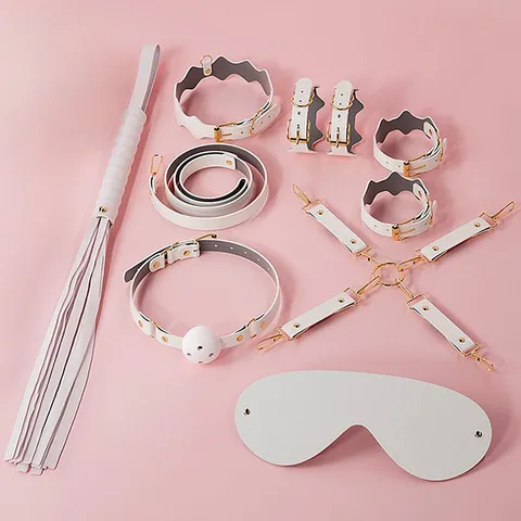 Kit com 8 Itens de Sado - Branco