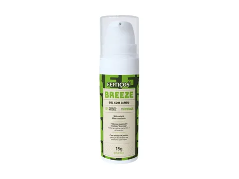 Breeze - Gel Excitante com Jambu e Terpenos - 15 g - Feitiços Aromáticos