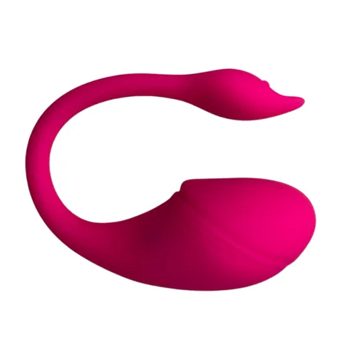 Vibrador de casal em silicone liquido por aplicativo – recarregável rosa