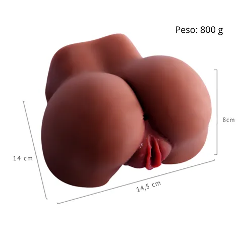 Masturbador masculino bumbum 17 cm – Ref. 130539