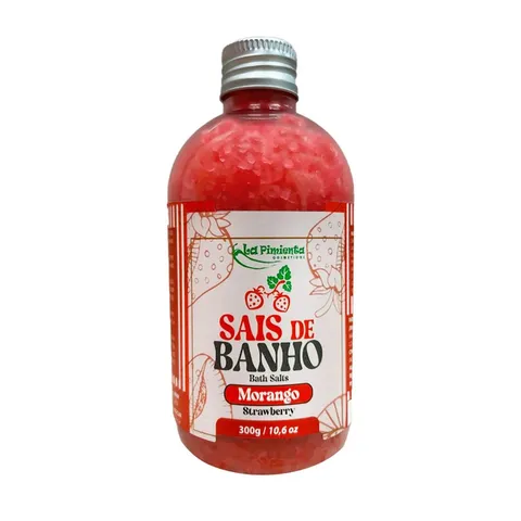 Sais de banho 300 g morango