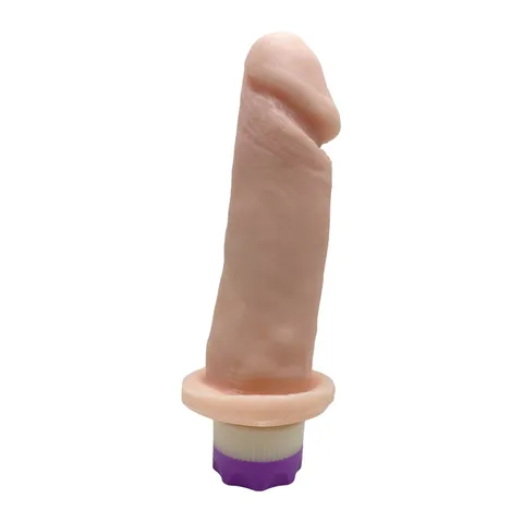 Prótese Realística 14 x 4 cm com Vibro - Rosa
