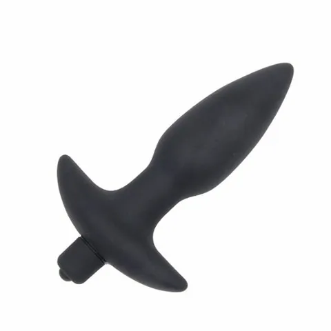 Plug Anal com vibrador - 12,5 x 3,5