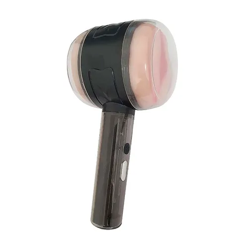 Masturbador Masculino Vagina e Ânus Formato de Pistola