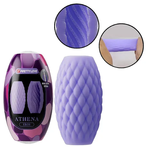 Egg Masturbador Vazado - Eros / Roxo – Pretty Love
