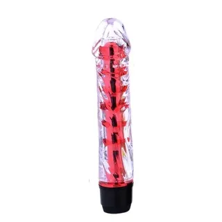 Vibrador personal em jelly multivelocidade – pilha – Ref. 51474 — foto 1 de 2