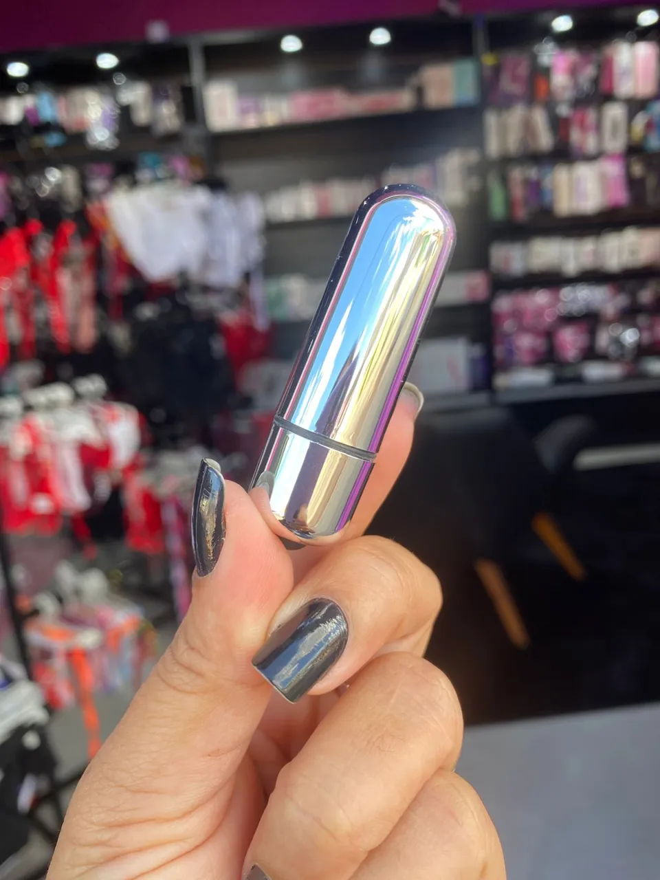 Mini Cápsula Vibratória Power Bullet – Dourada — foto 1 de 4
