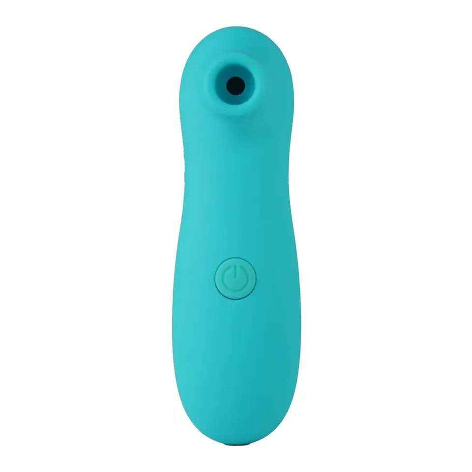 vibrador clitoriano com pulsação 10 intensidades – verde — foto 1 de 4