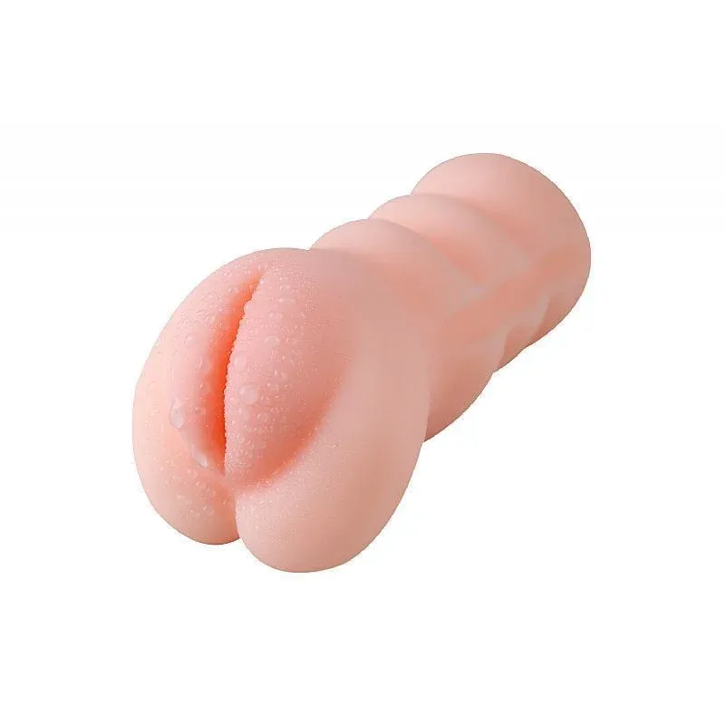 Masturbador Masculino em Formato de Vagina 13 x 6,5 cm – bege — foto 1 de 4