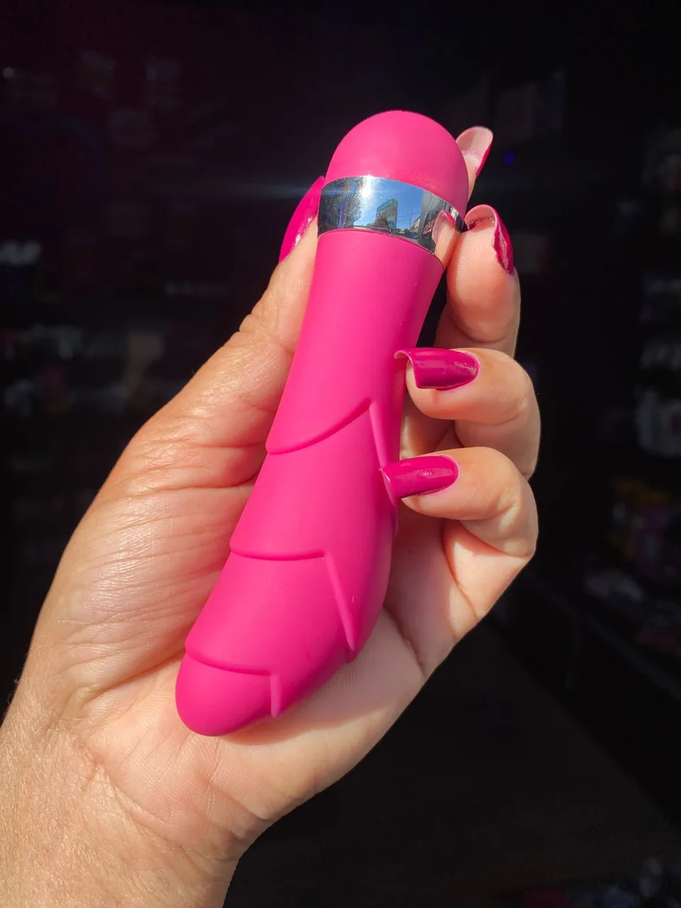 Vibrador com Relevo em Ondas Multivelocidade – pilha – Ref. 47721 — foto 1 de 7