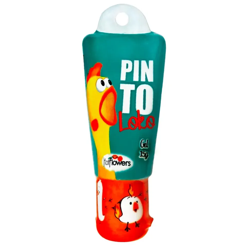 Pinto Loko Gel Estimulante Masculino (Esquenta) 15 g – Hot Flowers