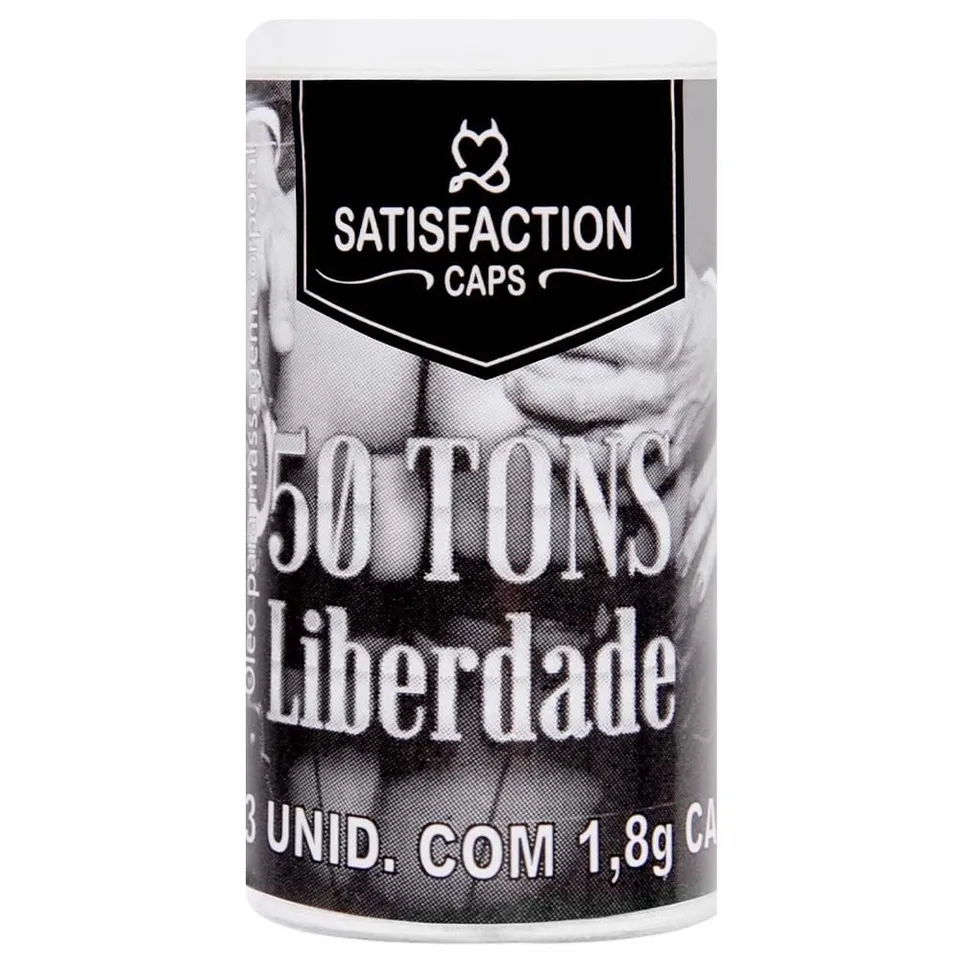 Bolinha 50 Tons de Liberdade (esquenta, esfria, sabor de vinho) 03 Unidades Satisfaction