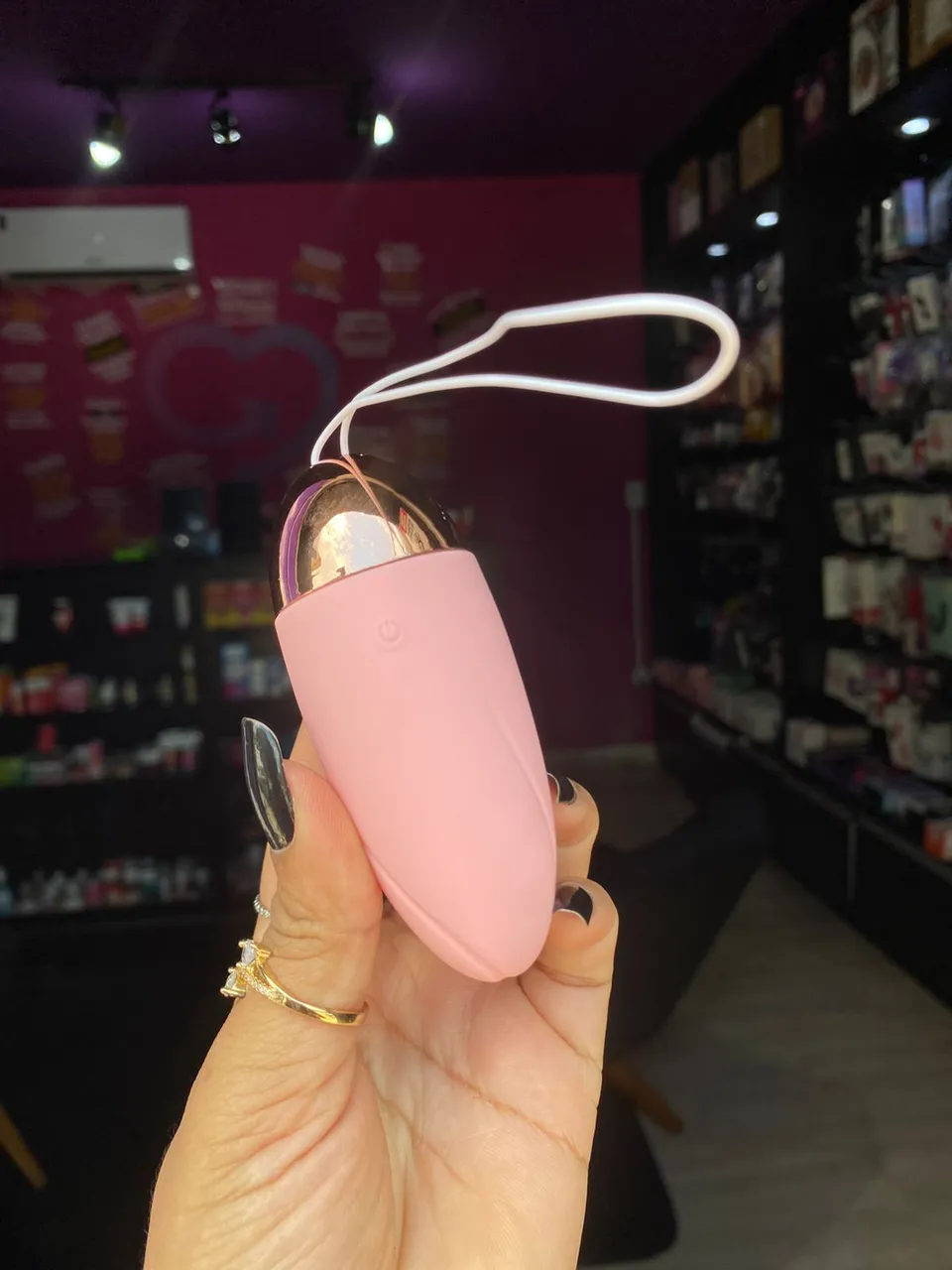 Cápsula vibratória bullet aveludada 10 intensidades – pilha — foto 1 de 4