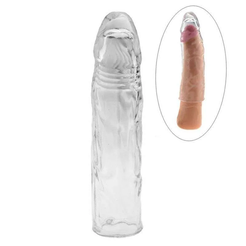 Capa Peniana com Veias Transparente 15 x 3 x 3,3 cm — foto 1 de 5