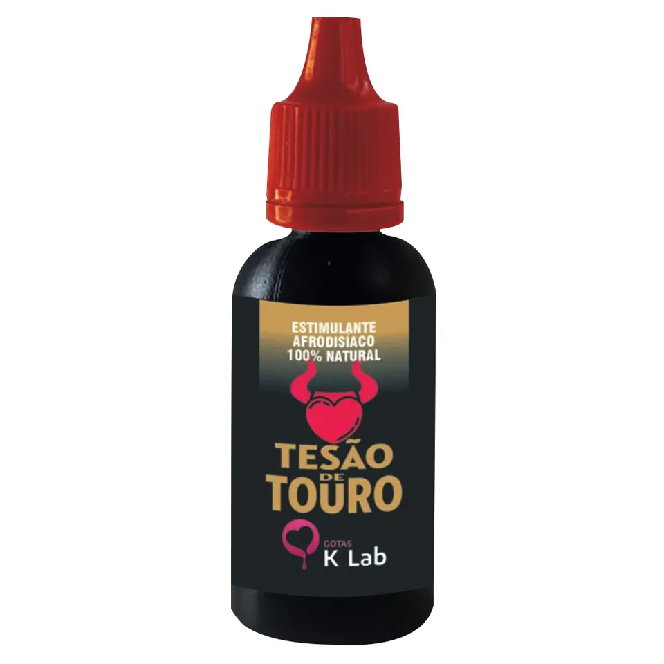 Tesão de Touro Energético Afrodisíaco 20 ml K-Lab