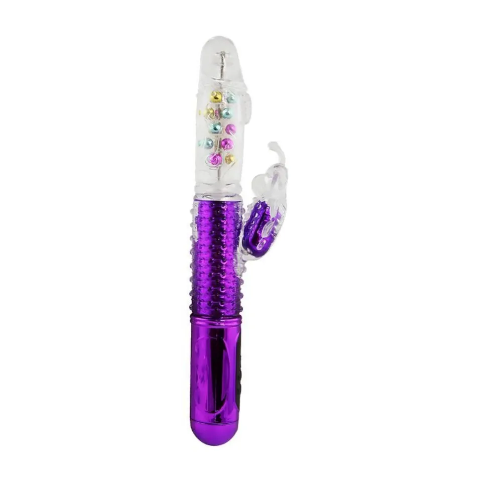 Vibrador Vai e Vem Borboleta com 6 Níveis de Rotação e Vibração – Ref. 58927