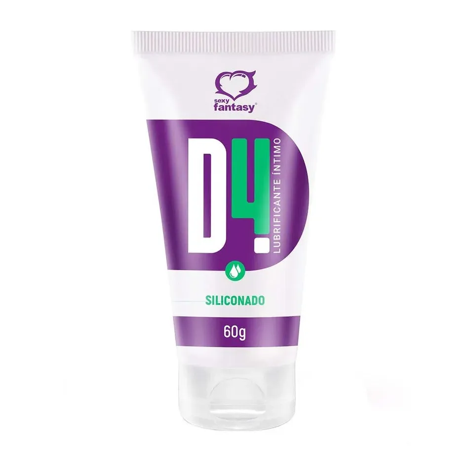 d4 Lubrificante Íntimo Siliconado 60 g – Sexy Fantasy