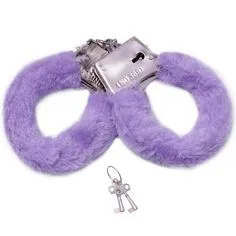 Algema de Metal com Pelúcia