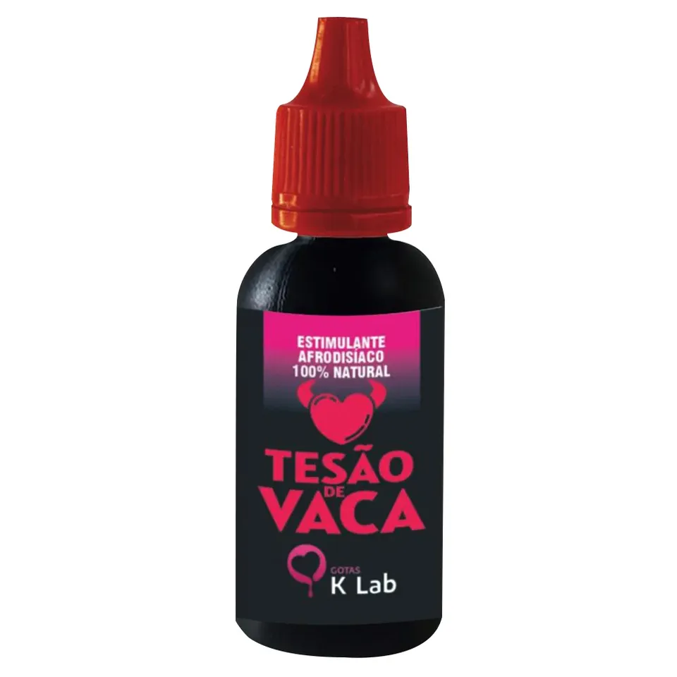 Tesão de Vaca Estimulante Afrodisíaco Natural 20 ml K-lab