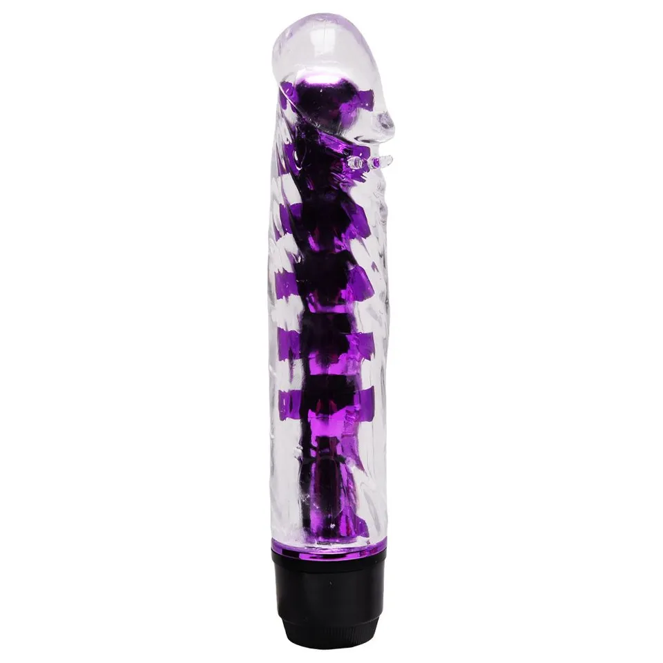 Vibrador personal em jelly multivelocidade – pilha – Ref. 61686 — foto 1 de 7