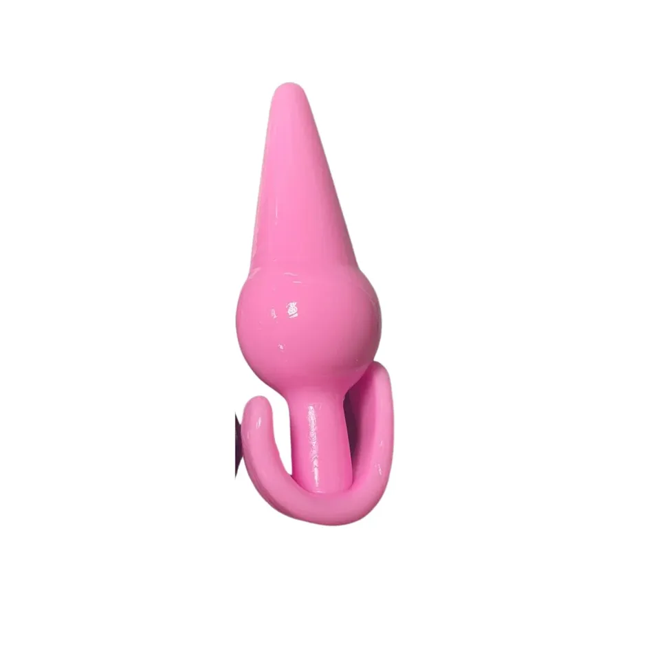 Plug Anal para Iniciantes em Silicone 13 x 3,6 cm – rosa