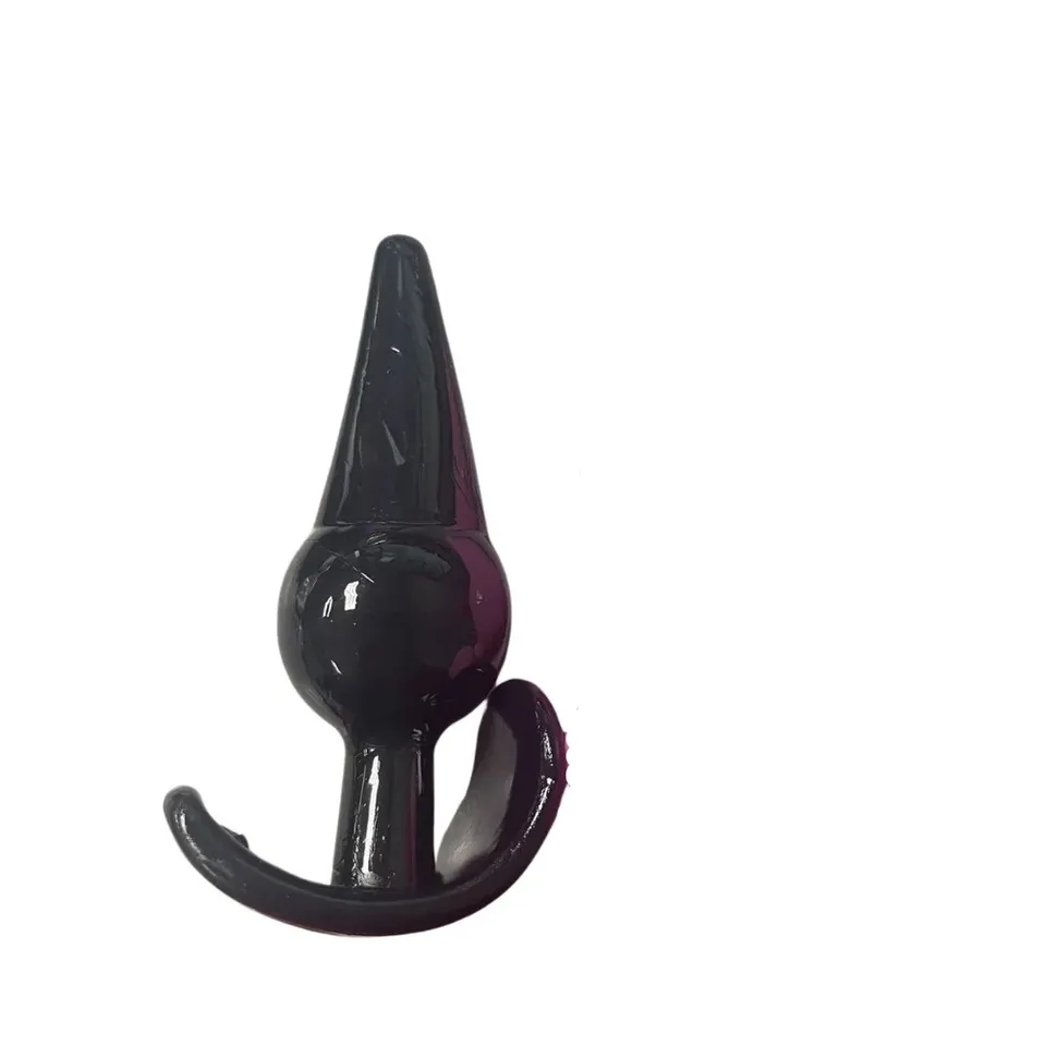 Plug anal para iniciantes em silicone 13 x 3,6 cm – preto