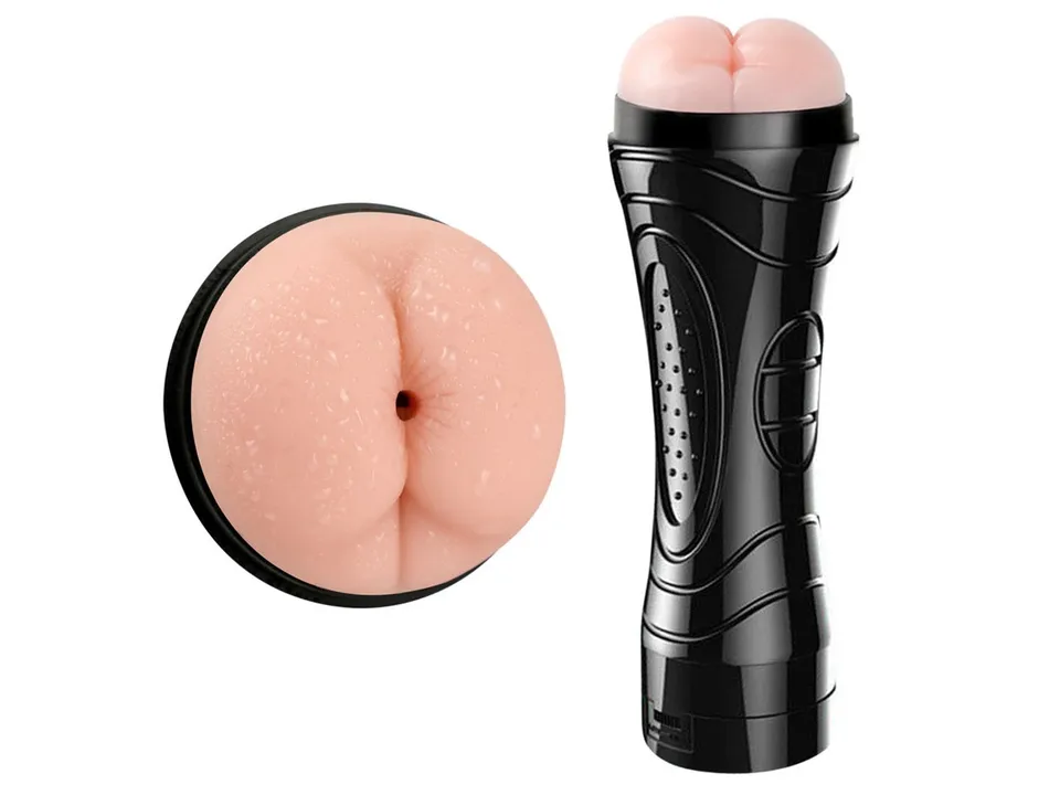 Masturbador Cyber Skin Flashlight em Formato de Ânus com Vibrador — foto 1 de 4
