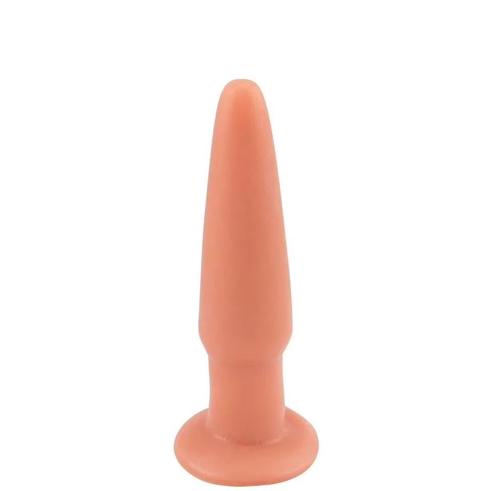 Plug Anal de Borracha Maciço 11,2 x 2,5 cm Prazer e Cia – Ref. 69852