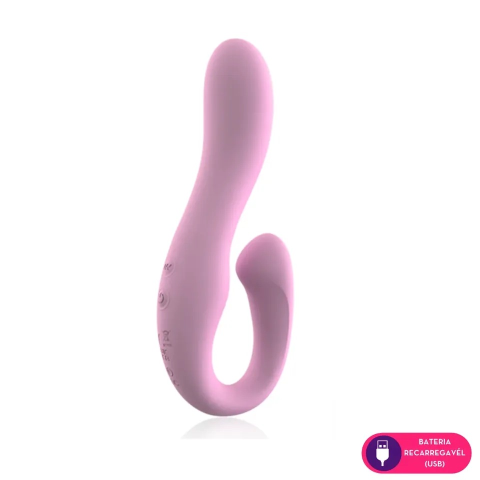Vibrador Strapless com Dois Motores e 10 Modos de Vibração – Estimulador Duplo Motor — foto 1 de 6