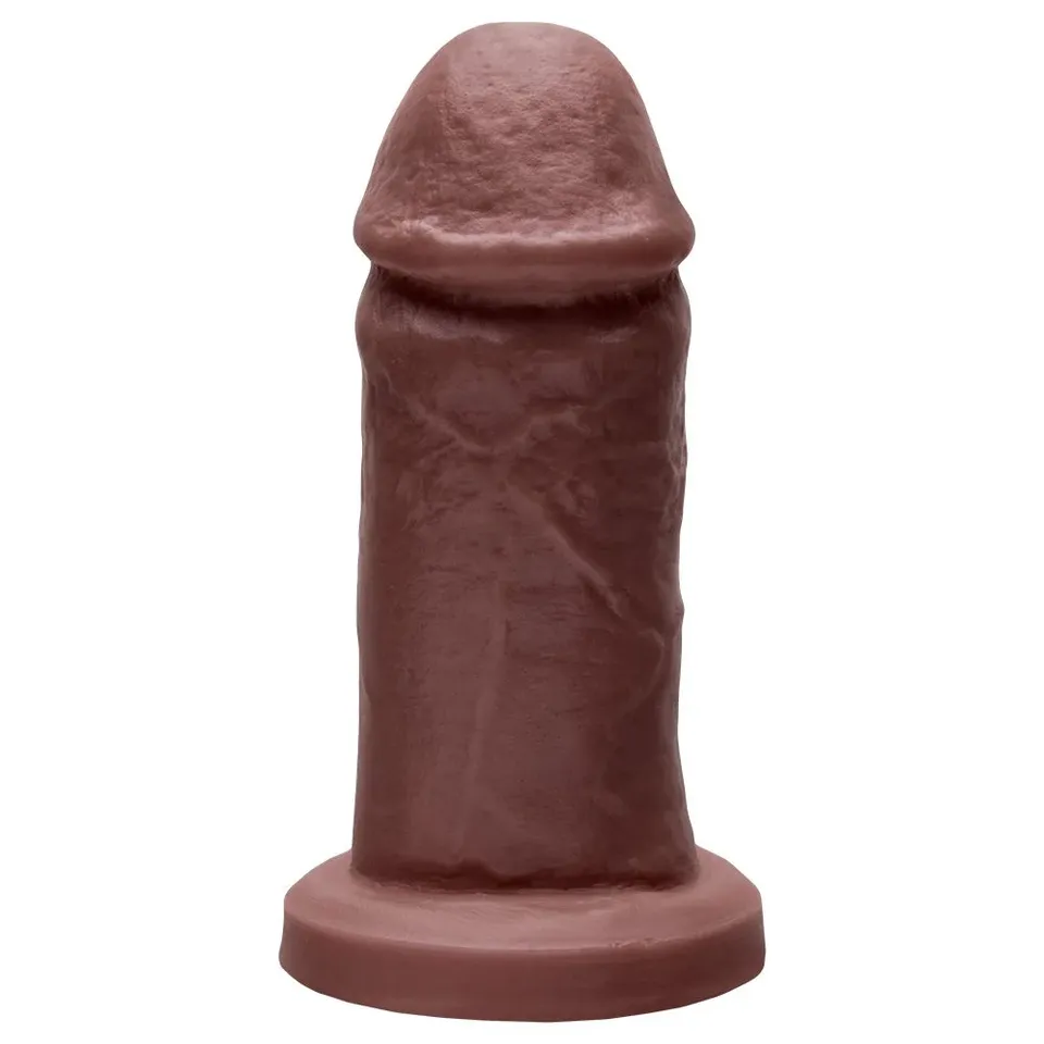 Pênis de Borracha 11,7 x 3,8 cm – marrom — foto 1 de 3
