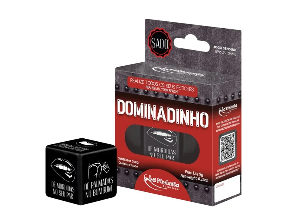 Dominadinho Jogo Sensual 01 Cubo – La Pimienta