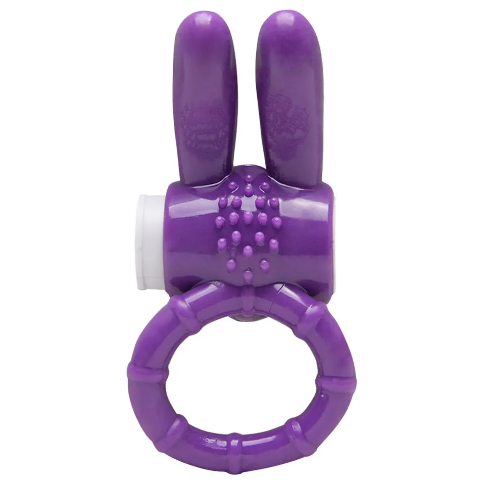 Anel peniano com vibro e estimulador de clitóris rabbit — foto 1 de 8