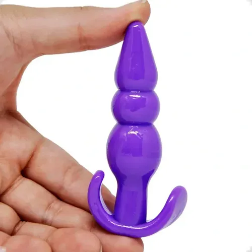 Plug anal de silicone 9 x 8 x 3 cm — foto 1 de 2