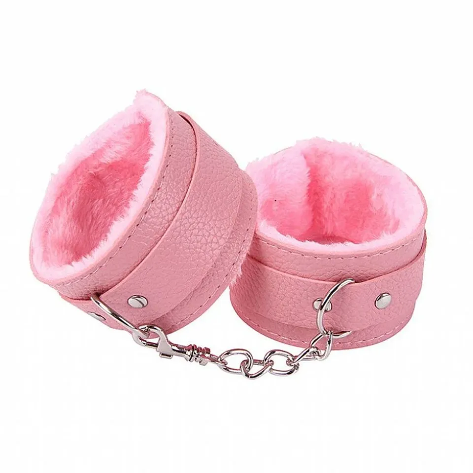 Algema com Corrente e Fivelas Rosa