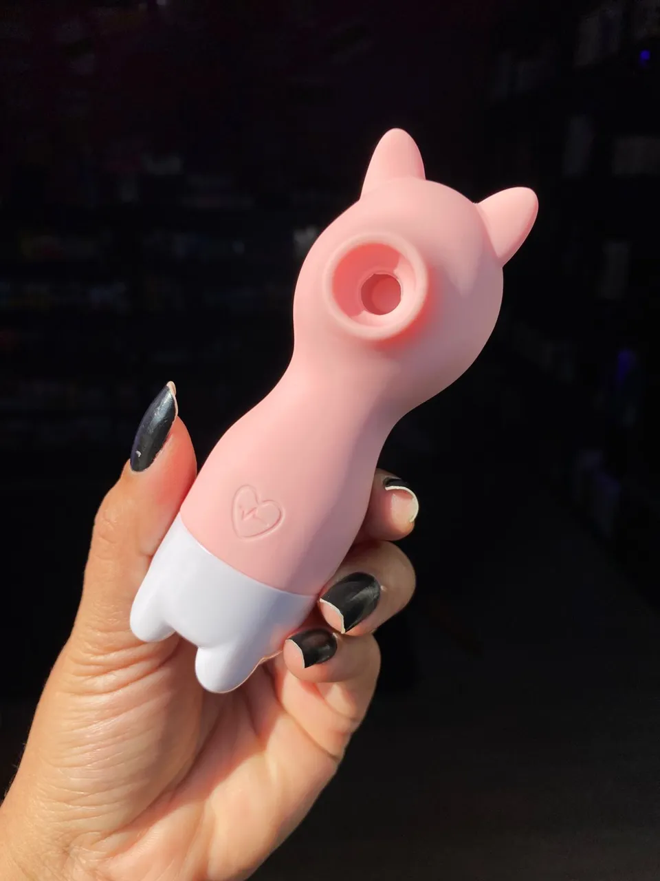 Vibrador de clitóris com pulsação- 10 intensidades – rosa – Ref. 80560 — foto 1 de 3