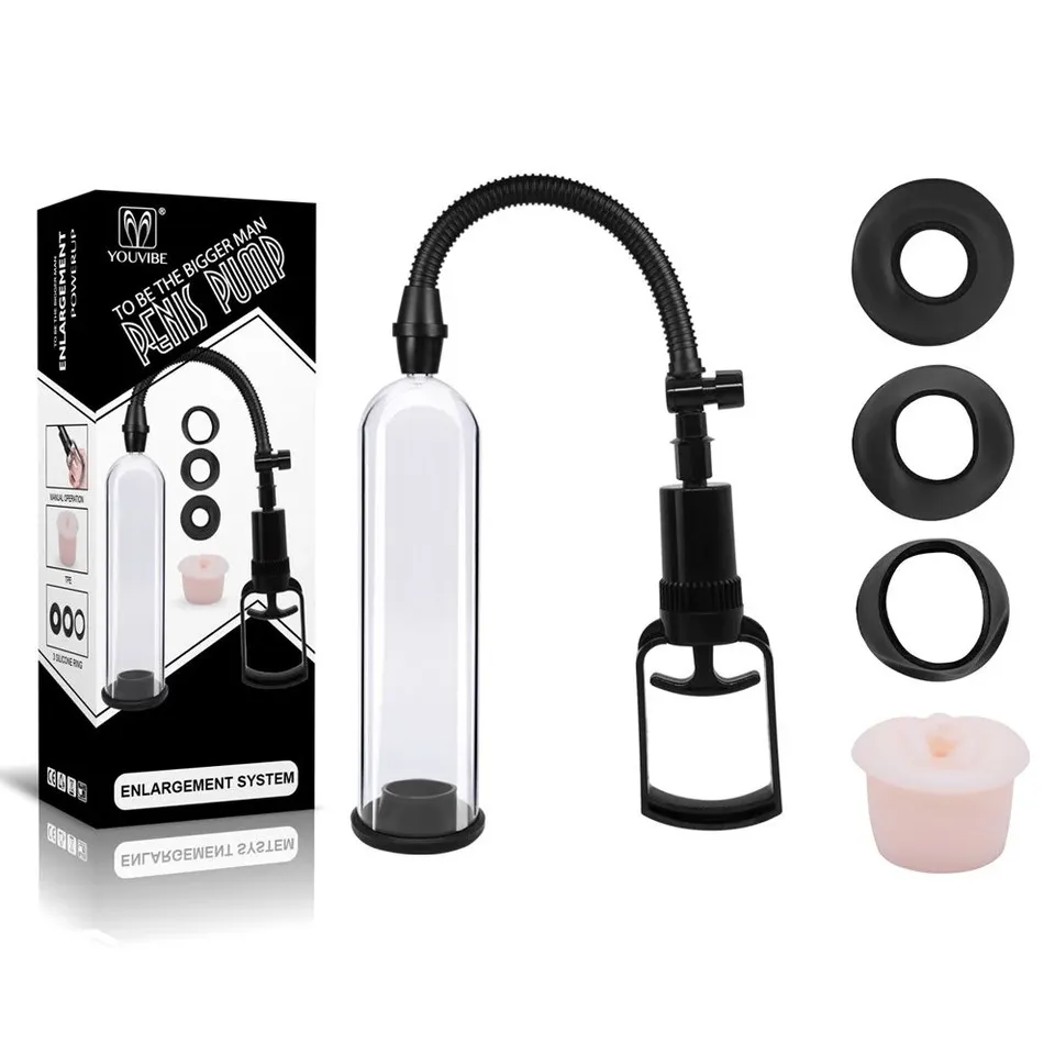 Bomba Peniana 4 Anéis Penis Pump Youvibe