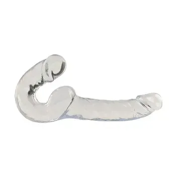 Pênis Strapless Realístico Casal 23,5 x 3.6 x 4.2 cm – transparente — foto 1 de 4