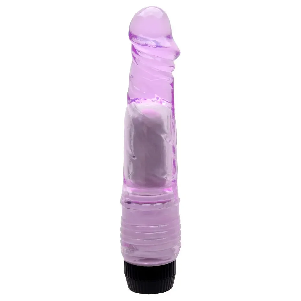 Pênis Realístico Vibrador 20 x 4 cm Jelly – roxo — foto 1 de 6