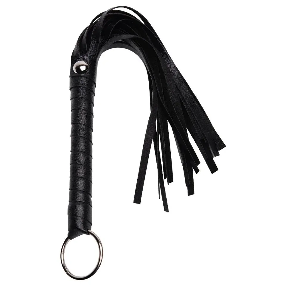 Chicote de Luxo Bondage 30 cm – preto — foto 1 de 4