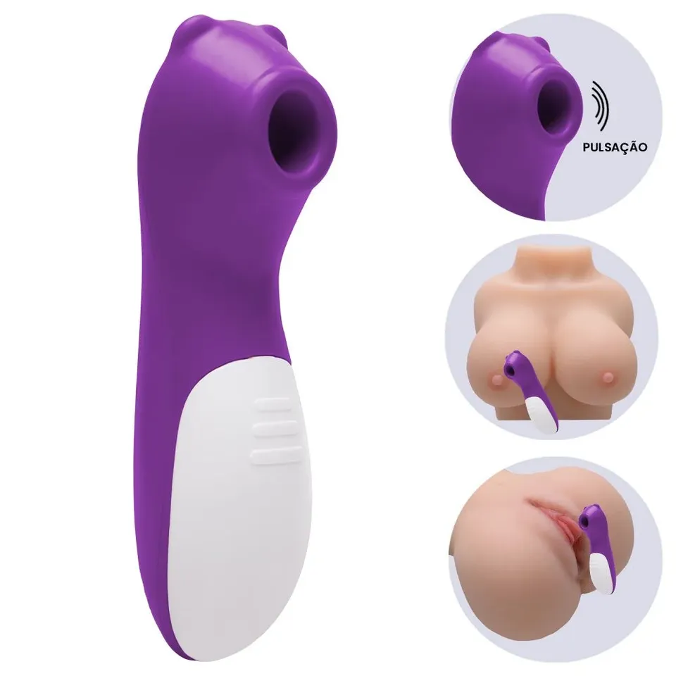 vibrador de Clitóris em formato de Urso com 10 intensidades – pilha – Youvibe Rosa — foto 1 de 7
