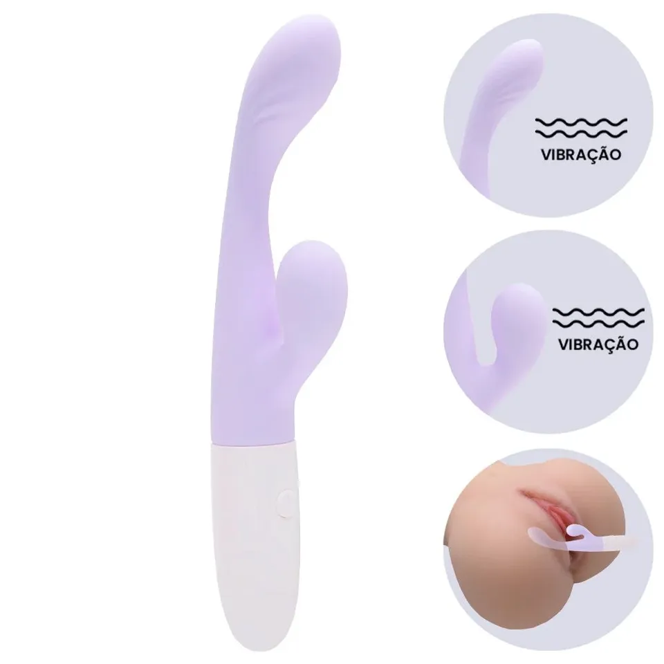 Vibrador Ponto G Ball com 10 intensidades – lilás — foto 1 de 5