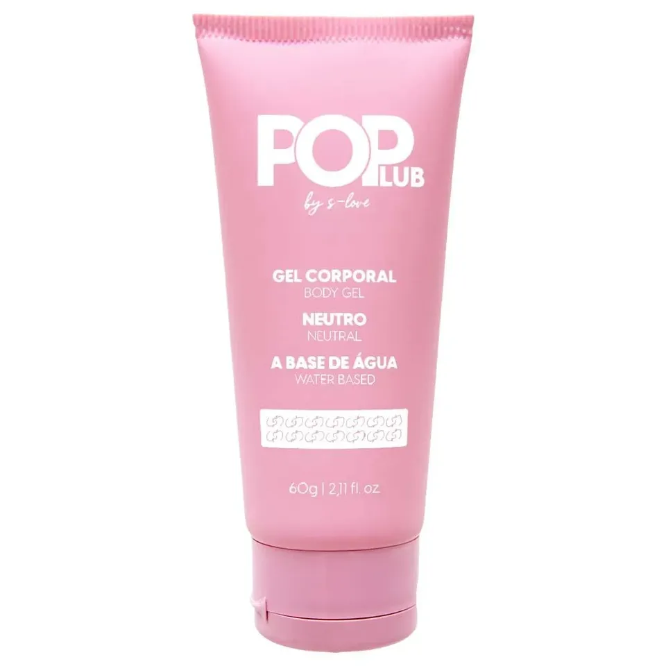 Pop Lub Lubrificante Neutro 60 g Sensual Love — foto 1 de 2