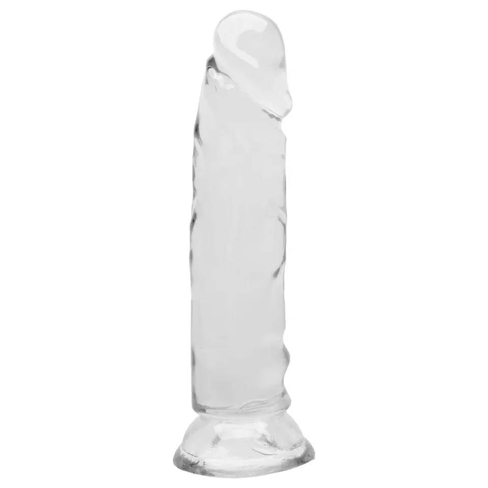 Pênis Realístico Transparente 14,8 x 3 cm – transparente — foto 1 de 3
